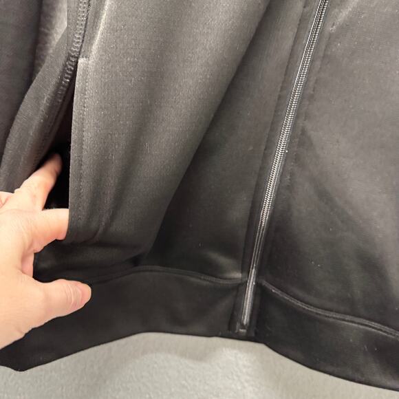 Eddie Bauer Jacket Mens Medim Black FreeDry Motion Full Zip Hoodie Activewear - Picture 5 of 7